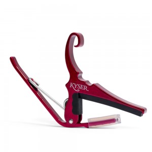 Kyser KG6R Quick-Change Guitar Capo - Red